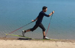 Sandskiing: Vom Laufen mit Ski auf Sand