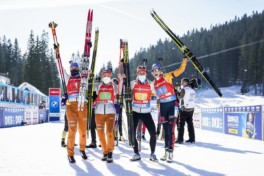 Biathlon WM Pokljuka: Deutsche Damenstaffel wird Vize-Weltmeister hinter Norwegen