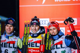 Nordische Kombination: Geiger und Frenzel auf dem Podium