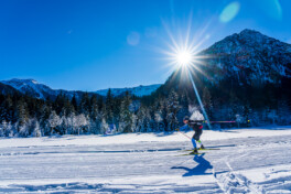 Langlauf-Challenge am Achensee: Messe dich virtuell mit anderen Hobbysportlern