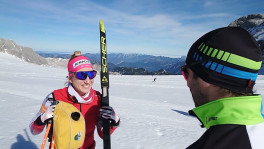 Interview mit Teresa Stadlober: "In Planica möchte ich schon vorne mitlaufen und um Medaillen kämpfen"