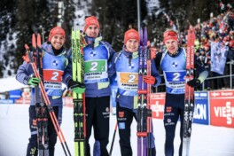 Biathlon Weltcup Antholz: Deutsche Herrenstaffel auf Rang drei - Norwegen gewinnt