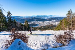 Über den Wolken: Unterwegs auf der Auerhahn-Höhenloipe in Bodenmais