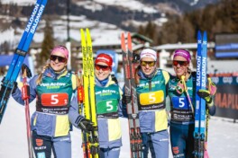 Langlauf Weltcup: Deutsche Damen Zweite in Staffel in Toblach - aber dann disqualifiziert