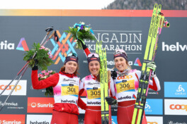 Giuliana Werro und Arnaud Chautemps gewinnen den Engadin Skimarathon