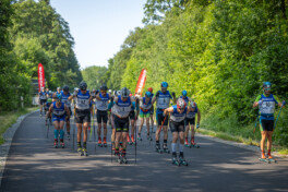 Vogelsberger Rollski Marathon: Thomas Bing und Rosa Zimare gewinnen Auftakt der DSV-Serie