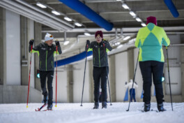 Skilanglaufen lernen in der Skihalle: Geht das?