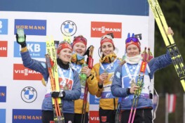 Biathlon WM 2024: Deutsche Damen-Staffel gewinnt Bronze