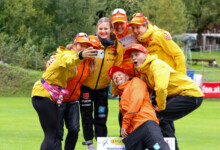 Nathalie Armbruster (GER), Anne Haeckel (GER), Jenny Nowak (GER), Maria Gerboth (GER), Tim Kopp (GER), (l-r)