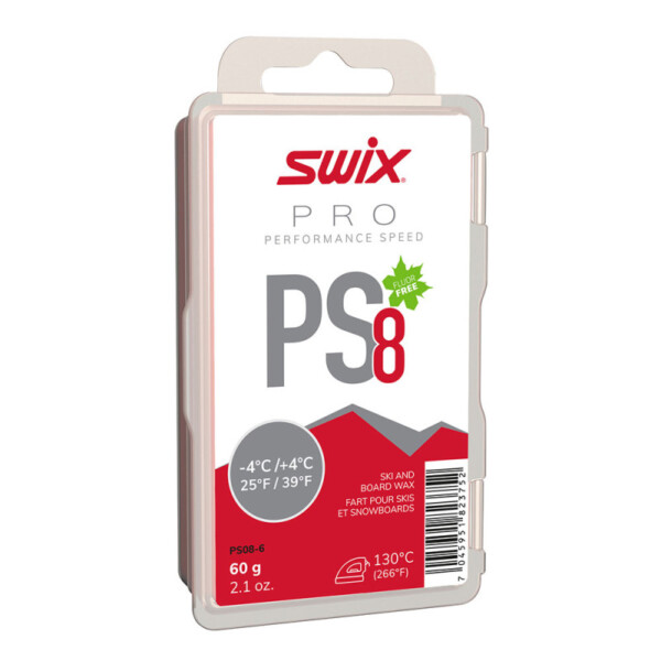 Swix PS8 Red -4°C/+4°C - 60g