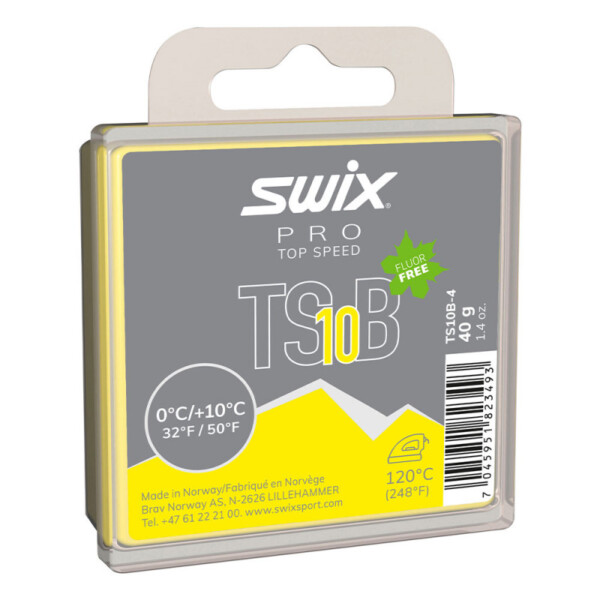 Swix TS10 Black, 0°C/+10°C, 40g