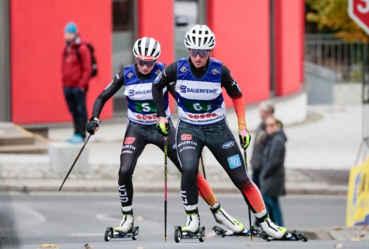 Sofia Eggensberger (GER), Magdalena Burger (GER), (l-r)