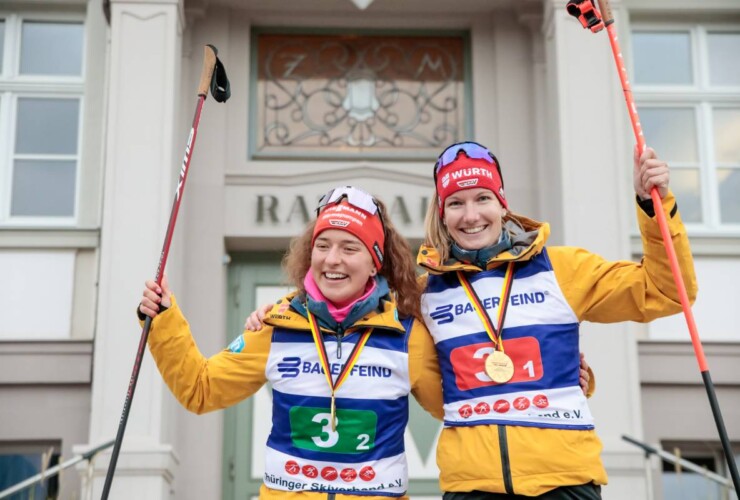 Nathalie Armbruster (GER), Svenja Wuerth (GER), (l-r)