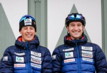 Jiri Konvalinka (CZE) und Jan Vytrval (CZE), (l-r) bei den Deutschen Meisterschaften. Die beiden dürfen sich tschechischer Meister und Vizemeister nennen.