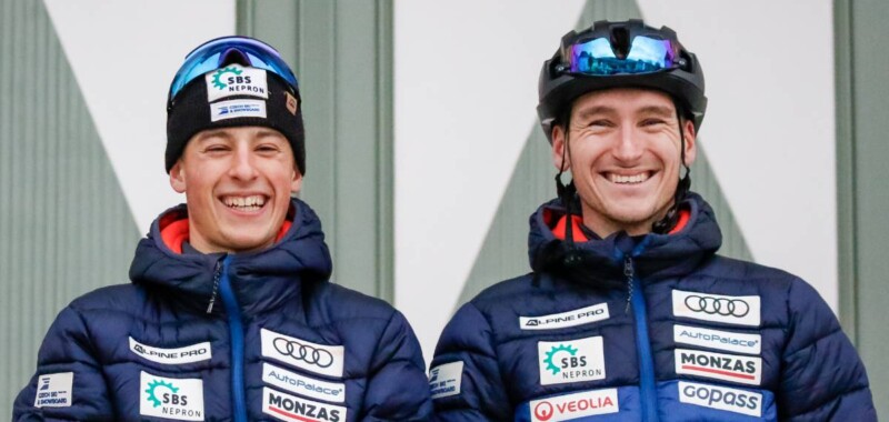 Jiri Konvalinka (CZE) und Jan Vytrval (CZE), (l-r) bei den Deutschen Meisterschaften. Die beiden dürfen sich tschechischer Meister und Vizemeister nennen.