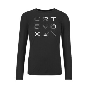 Ortovox 185 Merino Brand Outline LS Women