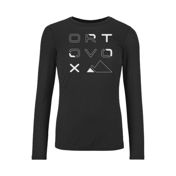 Ortovox 185 Merino Brand Outline LS Women