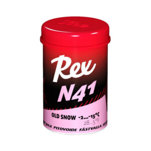 Rex Grip Wax N41 Pink Old Snow" 45g"