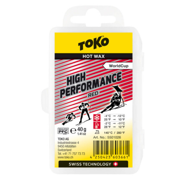 High Performance Race Wax 40g - red