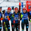 Cindy Haasch (GER), Jenny Nowak (GER), Nathalie Armbruster (GER), Maria Gerboth (GER), Ronja Loh (GER) (l-r)