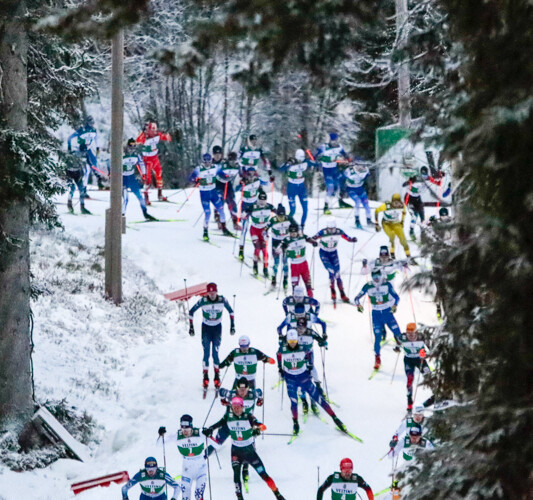 Ilkka Herola (FIN), Johannes Rydzek (GER), (l-r)