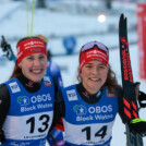 Jenny Nowak (GER), Nathalie Armbruster (GER), (l-r)