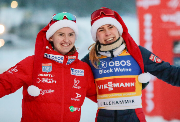 Gyda Westvold Hansen (NOR), Ida Marie Hagen (NOR), (l-r)