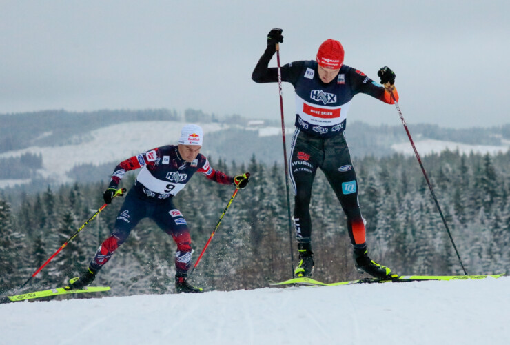 Johannes Lamparter (AUT), Julian Schmid (GER), (l-r)