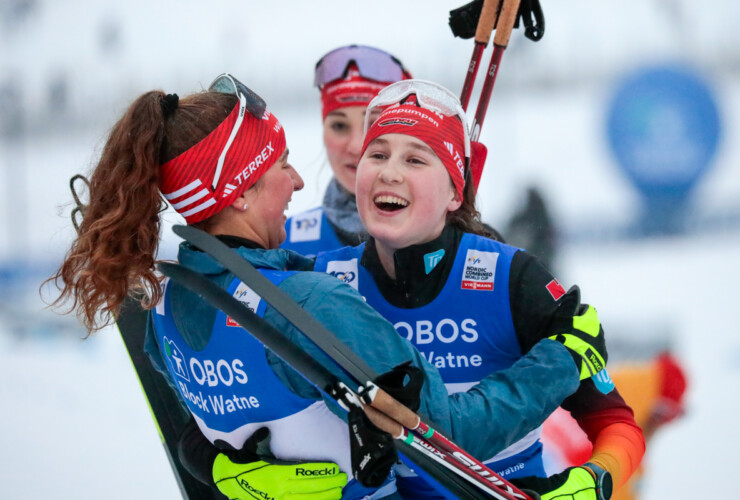 Nathalie Armbruster (GER), Maria Gerboth (GER), (l-r)