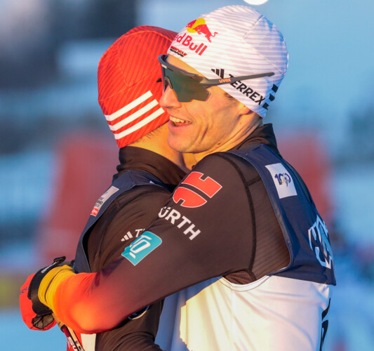 Julian Schmid (GER), Vinzenz Geiger (GER), (l-r)