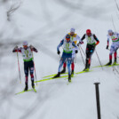 Johannes Lamparter (AUT), Ilkka Herola (FIN), Jarl Magnus Riiber (NOR), Johannes Rydzek (GER), Jens Luraas Oftebro (NOR), (l-r)