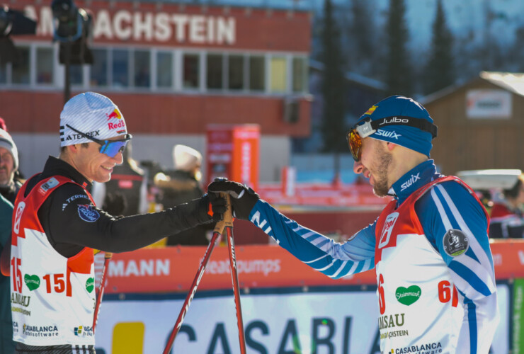 Vinzenz Geiger (GER), Ilkka Herola (FIN), (l-r)