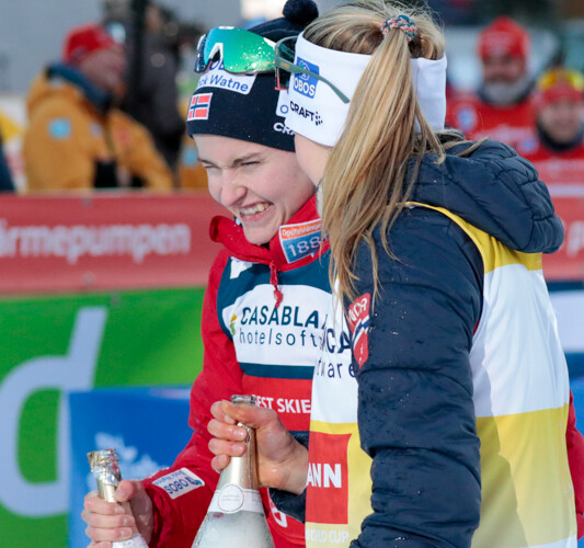 Gyda Westvold Hansen (NOR), Ida Marie Hagen (NOR), (l-r)