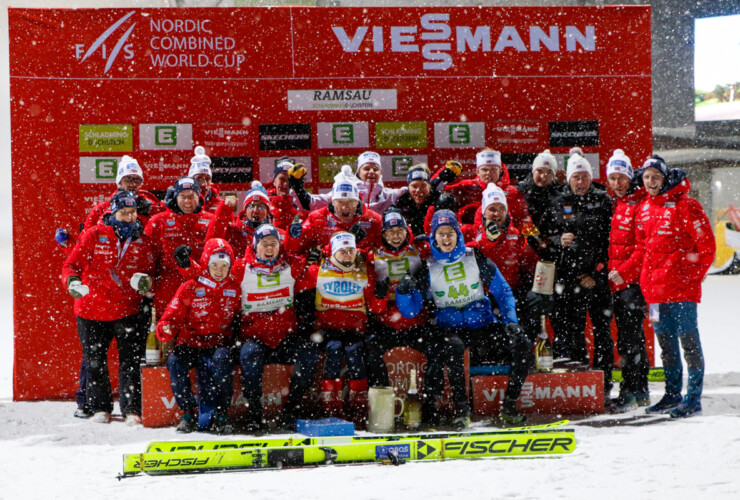 Ida Marie Hagen (NOR) und Team Norwegen