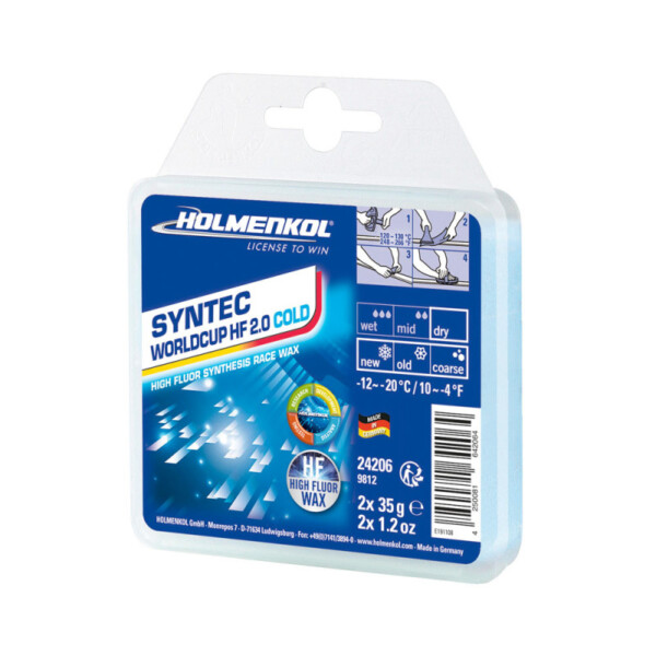 Holmenkol Syntec WorldCup HF 2.0 Cold 2 x 35g