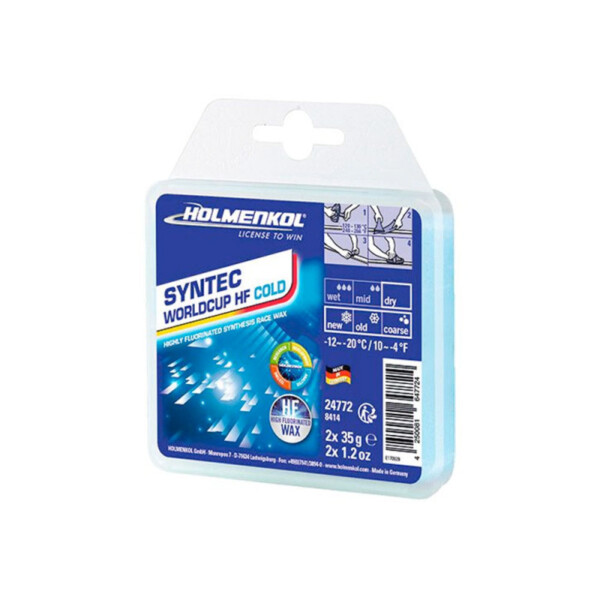 Holmenkol Syntec WorldCup HF Cold 2 x 35g