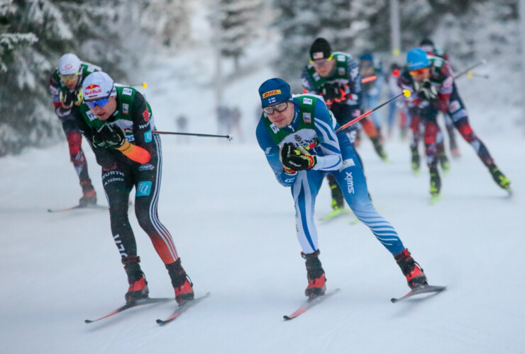 Vinzenz Geiger (GER), Arttu Maekiaho (FIN) (l-r)