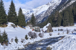 Dort Langlaufen, wo andere Alpin-Skifahren: Unterwegs in der Region Pitztal