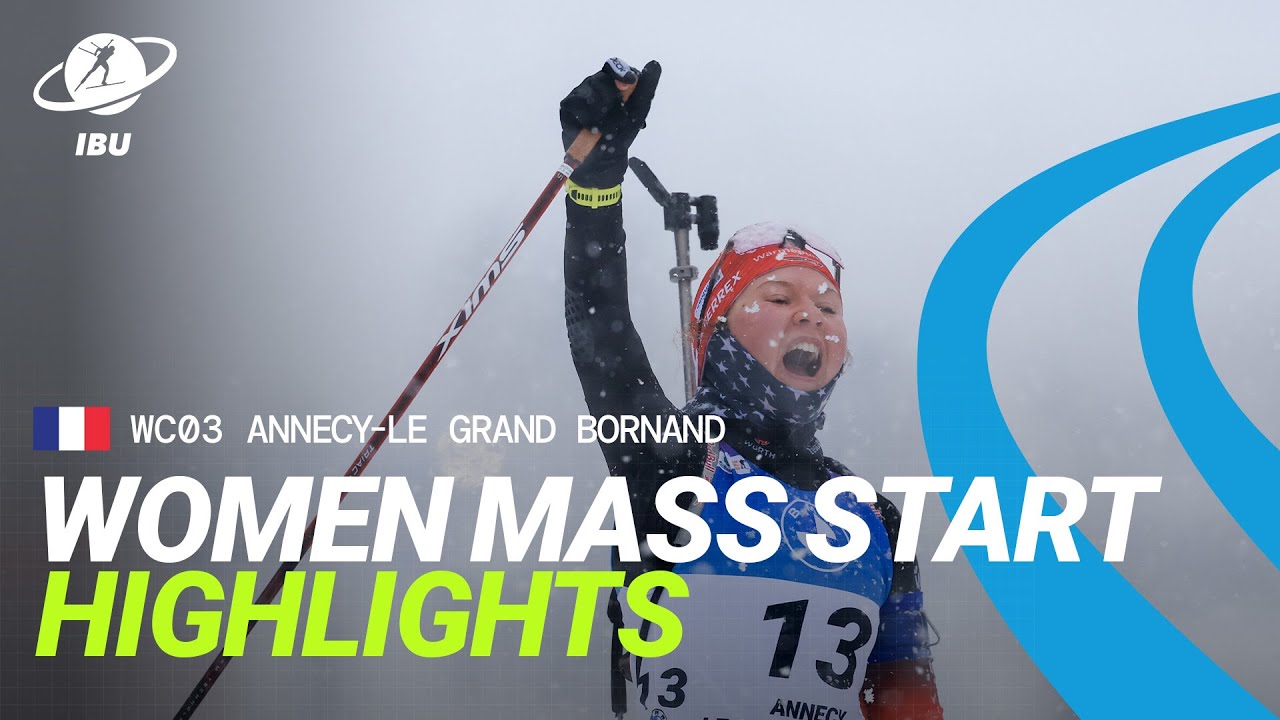 Biathlon Video Highlights Weltcup Le Grand Bornand 2024 xcski.de