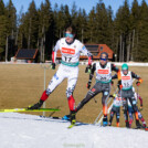 Aleksander Skoglund (NOR) vor Jakob Lange (GER) und Simon Mach (GER)