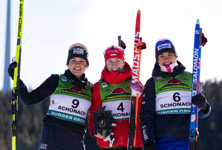 Daniela Dejori (ITA), Joanna Kil (POL), Veronica Gianmoena (ITA) (l-r)