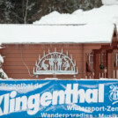 Weihnachtliche Dekoration in Klingenthal