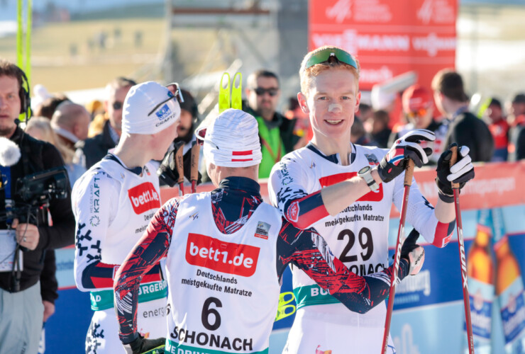 Johannes Lamparter (AUT), Einar Luraas Oftebro (NOR), (l-r)