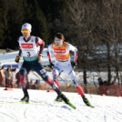 Johannes Lamparter (AUT), Jarl Magnus Riiber (NOR), (l-r)