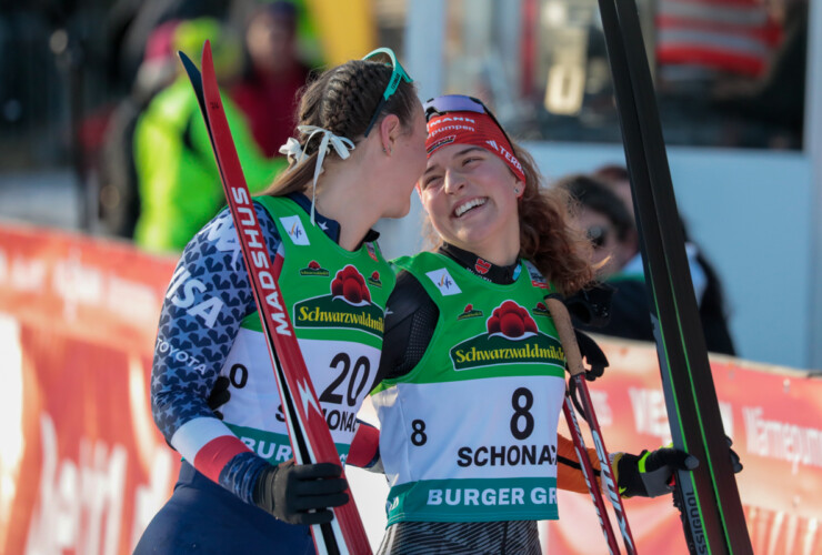 Annika Malacinski (USA), Nathalie Armbruster (GER), (l-r)