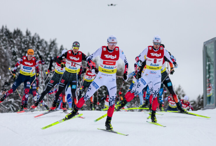 Manuel Faisst (GER), Jens Luraas Oftebro (NOR), Joergen Graabak (NOR), (l-r)