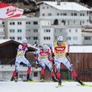 Joergen Graabak (NOR), Jens Luraas Oftebro (NOR), Jarl Magnus Riiber (NOR), (l-r)