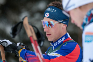 Laurent Muhlethaler (FRA) vor dem Start