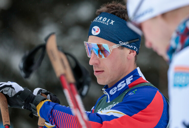 Laurent Muhlethaler (FRA) vor dem Start