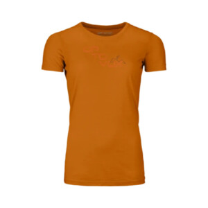 Ortovox 185 Merino Tangram Logo Shirt Women